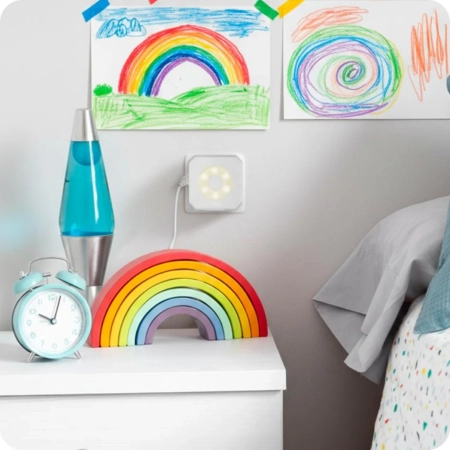 Разветвитель на 3 розетки, ночник, 1 USB 18 Вт + 1 Type-C 20 Вт, белый TP-WJ2U3E-L