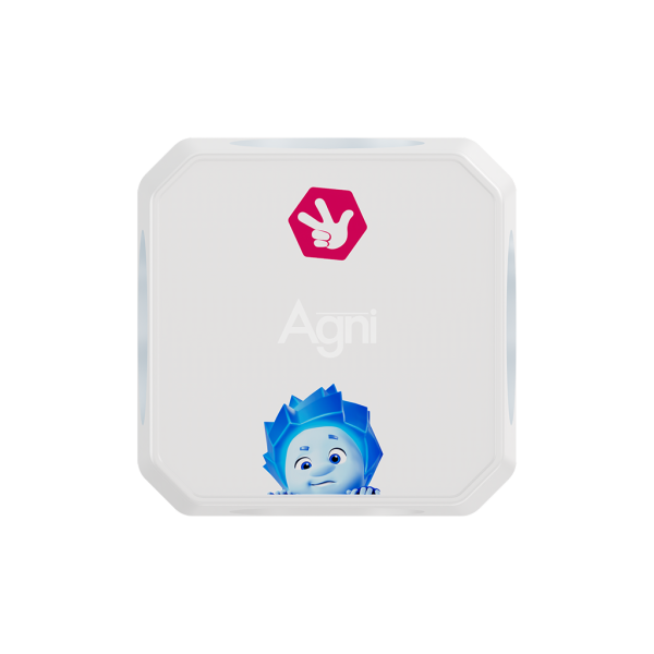 Разветвитель AGNI х Фиксики на 4 розетки, белый TP-WJ4E-FX