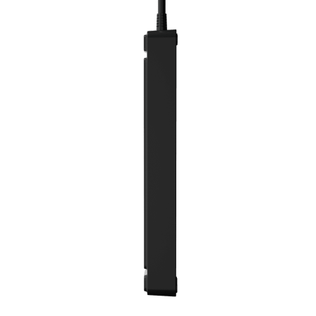 Сетевой фильтр плоский 5 розеток, 3 метра, 2 USB + 1 Type-C 20 Вт, чёрный TP-FS3U5E-PD
