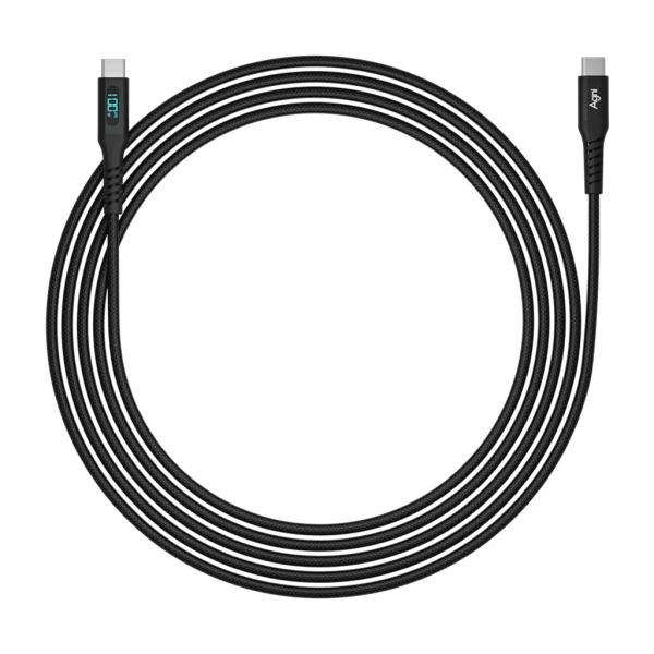 Кабель UC423-24-100W-CC-LED 1 метр чёрный