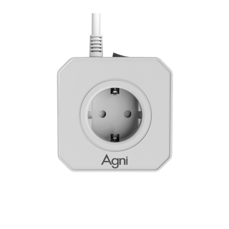 Сетевой фильтр башня 5 розеток, 3 метра, белый TP-VE4U5E 