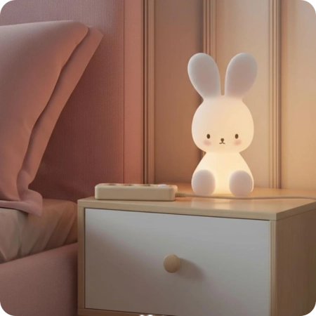 Cетевой фильтр плоский 3 розетки, 3 метра, слоновая кость TP-FD3E