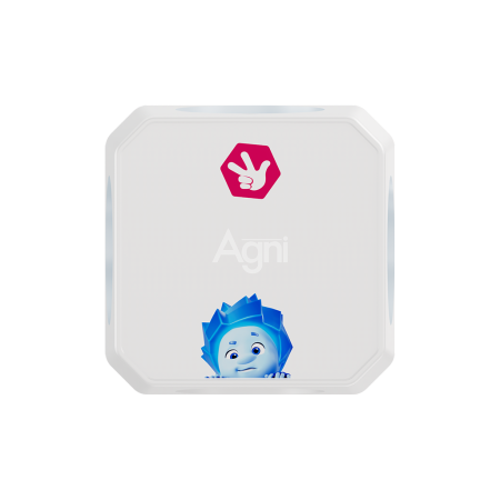 Разветвитель AGNI х Фиксики на 4 розетки, белый TP-WJ4E-FX