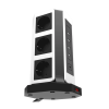 Сетевой фильтр башня 9 розеток, 3 метра, 4 USB + 1 Type-C 65 Вт, чёрный белый TP-VD5U9E-C