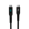 Кабель UC423-24-100W-CC-LED 1 метр чёрный