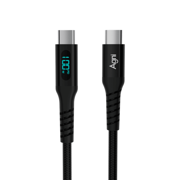 Кабель UC423-24-100W-CC-LED 1 метр чёрный