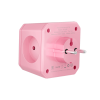 Разветвитель на 4 розетки, розовая сакура TP-WJ4E