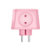 Разветвитель на 4 розетки, розовая сакура TP-WJ4E